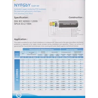 Cable NYFGbY Electrical 1 unit
